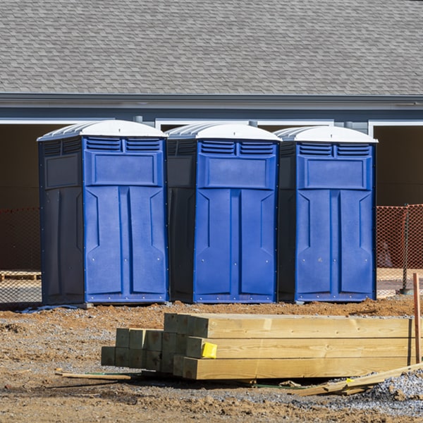 how can i report damages or issues with the porta potties during my rental period in Intercession City FL